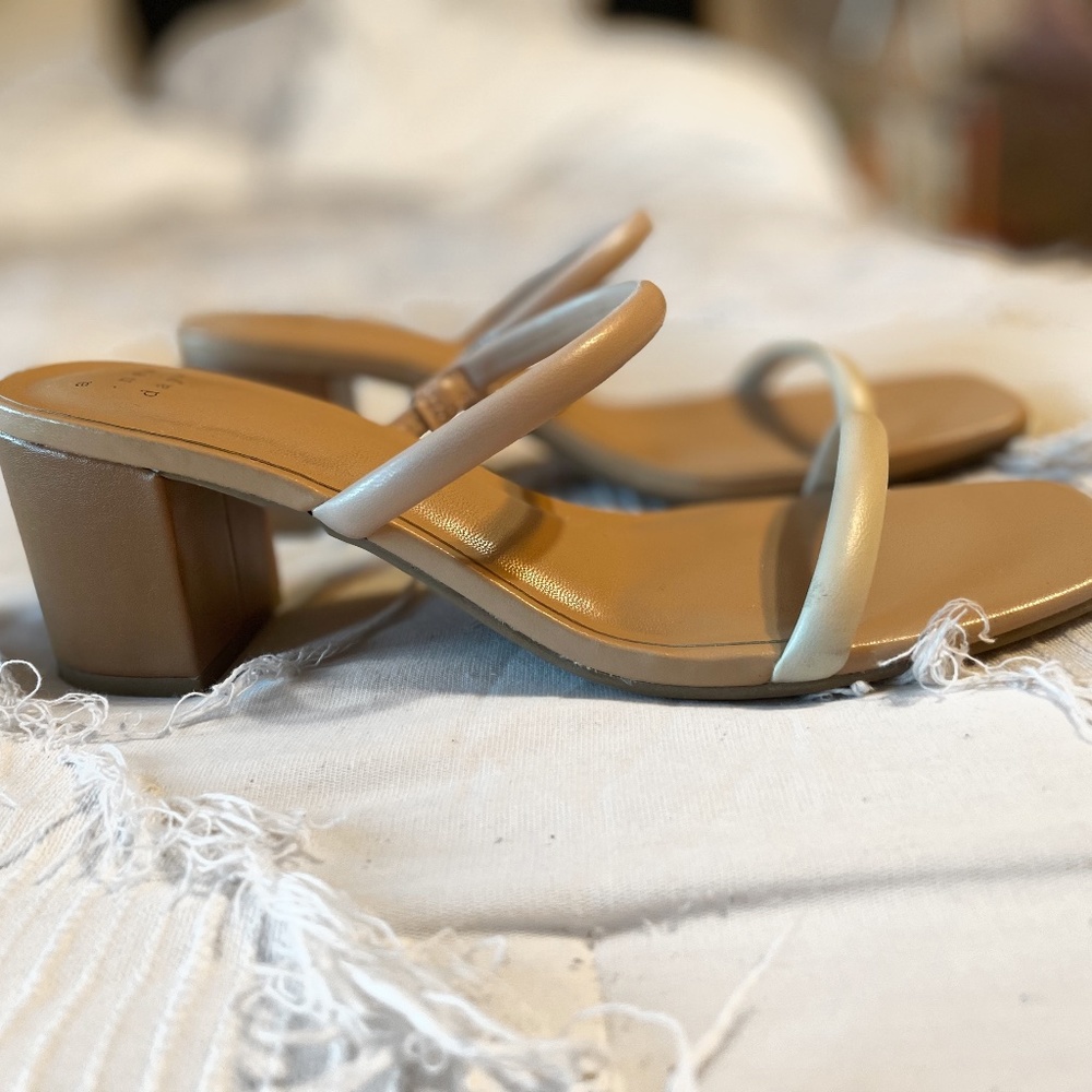 Neutral Heel Sandals